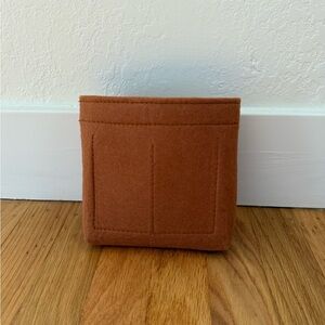 NEW - Felt Bag Insert Organizer for Hermes Mini Evelyne TPM 16